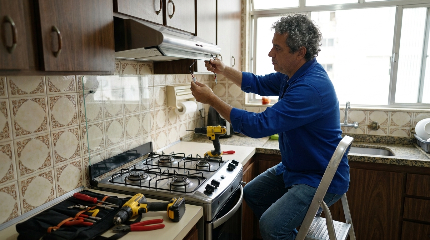 Instalação de Coifa em São Luís‑MA